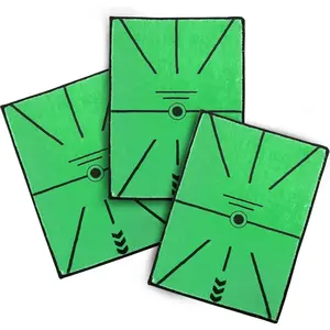 Replaceable Golf Training Practice Mat for Real-Time Swing Path Feedback 3 Pack, Golf Accessories and Gifts for Men/Women, Golfers, Beginners & Pros for Home Indoor Outdoor