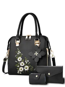 Fashionable and versatile shoulder bag with a high-end embroidered handbag, a stylish and trendy single shoulder bag, a delicate and light ladies handbag moms