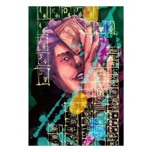 Jujutsu Kaisen Kinji Hakari Art Print, Anime Poster for Wall Decor, Unframed Collector’s Piece