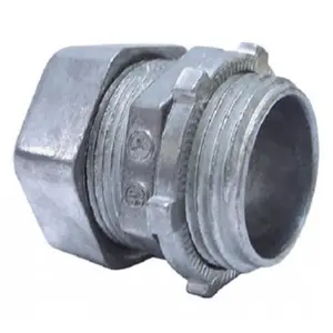 Sigma Electric TC-601 EMT Compression Connector 0.5 in. - 50 Piece