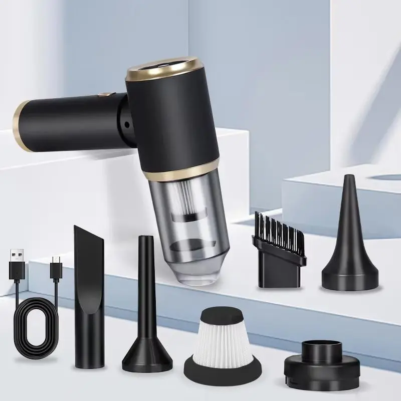 TK monthly sales of over 3000, powerful handheld wireless vacuum cleaner, 8000Pa suction, suitable for household, car, and desktop cleaning Interior Detailing Kit