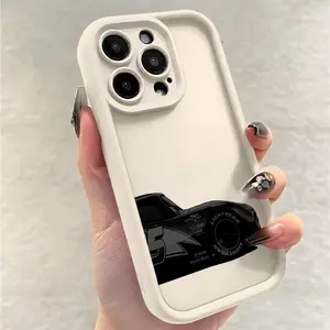 Cartoon Lightning McQueens Phone Case Suitable for iPhone 17 16e 16 15 14 13 12 11 Mini Pro Max Air X XR XSMAX 8 7 Plus Anti Fall Soft TPU Back Cover
