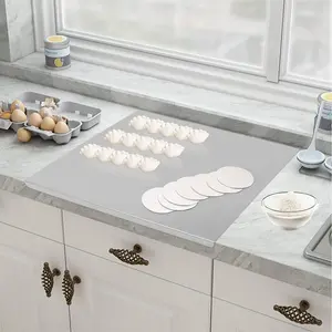 Stainless Steel Cutting Boards, Chopping Cutting Board Counter Top Protector for Meat Fruits Vegetables Bread Baking (24 * 20in) Kitchen Kneading