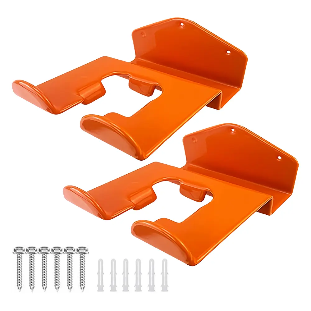 Garage Organizer Trimmer Rack Wall Mounted Garden Power Tool Hanger Hook Heavy-Duty Grass Trimmer Storage Hooks for Eater Patio Workshop