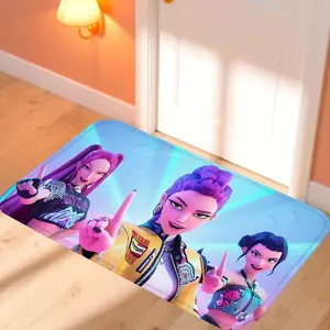 Fortnite Character Flannel Door Mat – Vibrant Game Character Design, Gamer Vibe, Non-Slip Indoor/Outdoor Mat for Fortnite Fans