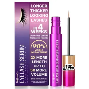VieBeauti Lash Growth Serum – Advanced Formula for Longer, Fuller, Thicker Lashes – Vegan, Cruelty-Free, for Sensitive Eyes, 3mL (3-Month Supply)