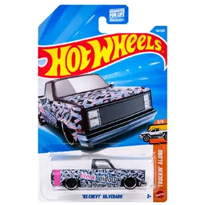 Hot Wheels - '83 Chevy Silverado - Pickup Truck - HW Hot Trucks-