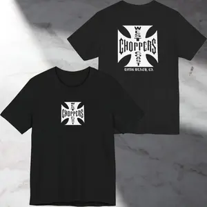 Bryan West Coast Choppers Long Beach, Muscle Car Shirt, Vintage Car Lover Gift, Motorcycle Enthusiast Top,