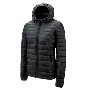 Women's Casual Jackets Winter Coat Warm Cotton-padded Jackets Clothes Fitted Lightweigh Hoodie Womenswear Lightweight Outdoors Day Long Sleeves