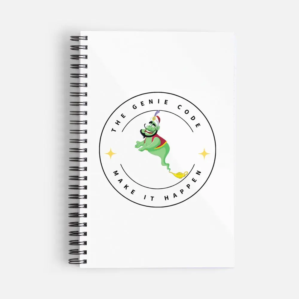 The Genie Code Spiral Notebook