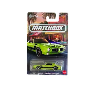 Matchbox 1971 Pontiac Firebird Formula Green 1:64 Diecast Car