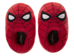 Spider-Man Boys Slippers The Amazing Spidey House Shoes Indoor Cozy Plush Slippers