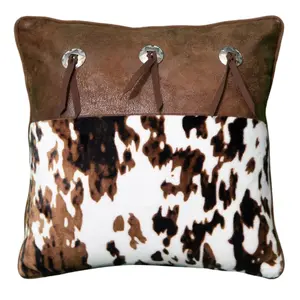 Sweet Dreams Cowhide Pillow