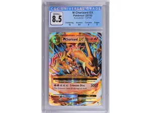 2016 Evolutions #13/108 M Charizard EX CGC 8.5