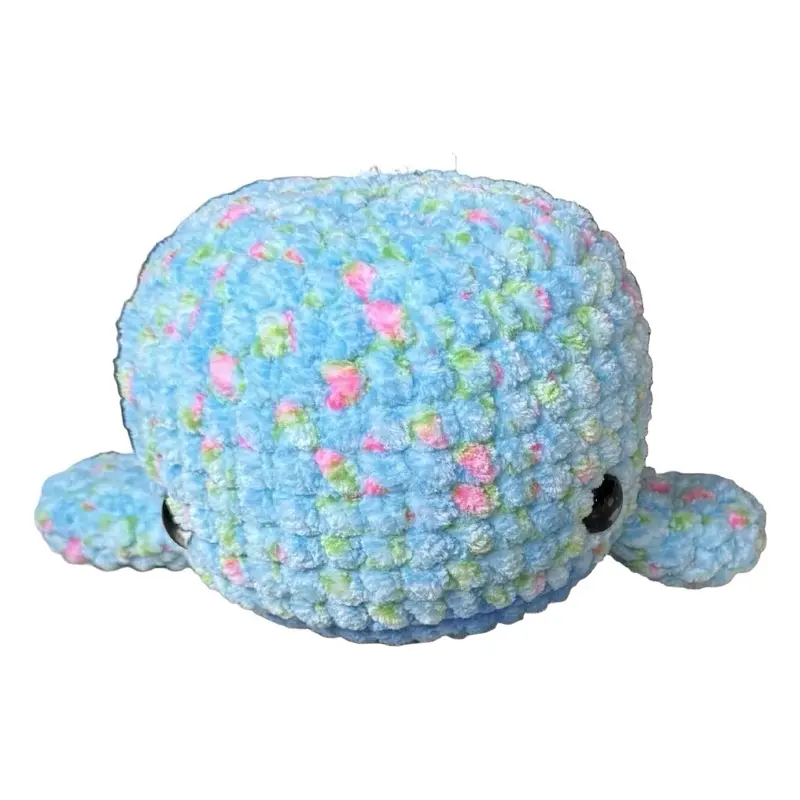 DIY Crochet Whale Kit | Beginner Plush Craft Kit | Amigurumi Sea Animal | Includes Yarn & Tools | Easy DIY + Live Tutorial