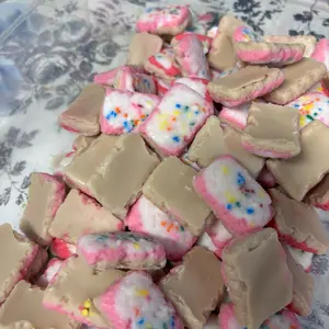 Wax melt mini pop tart shaped scented in watermelon | wax melt | realistic food shaped wax melts| brown sugar at poptart