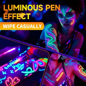 Bestselling Color Luminous Pens, Body Face Painting Markers, Creative Fluorescent Pens for Students & Kids