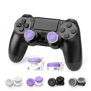 2Pcs Hand Grip Extenders Caps for PS4 Game Controller Gamepad Thumb Stick Grips High/Low Rise Covers