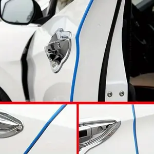 5m Type Universal Car Door Protection Edge Guards Trim Styling Moulding Strip Rubber Scratch Protector For Car Auto