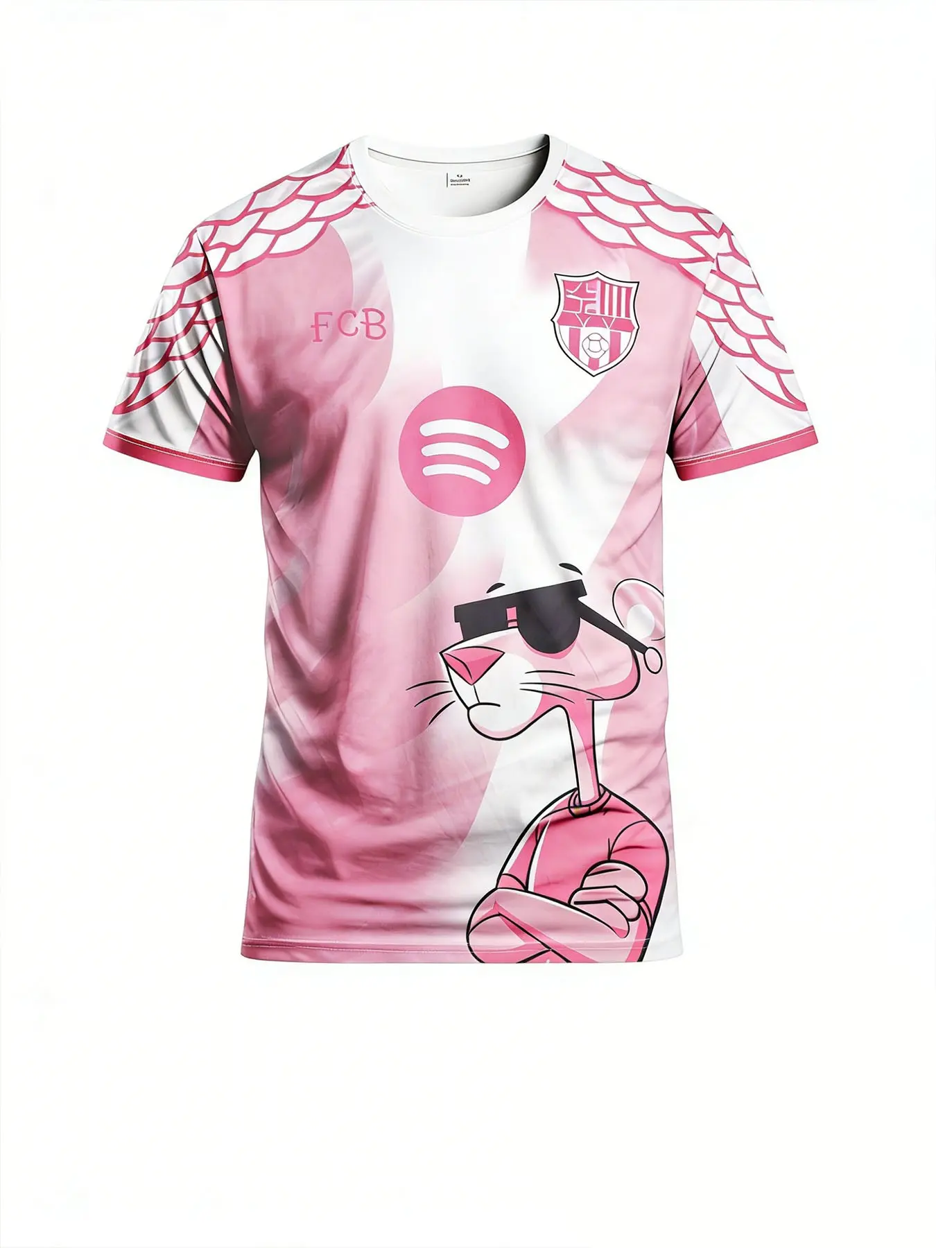 Barcelona fans are ecstatic! The collaboration between the team and the panther brand, the football jersey, and the football uniform ceiling Stylish Football Shirts Soccer Shirt, Sports Apparel