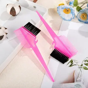 1PC Double-headed eyebrow brush and eyelash comb Eyebrow brush eyelash dual-purpose brush edge brush comb Makeup cleaning brush double-headed eyebrow comb
