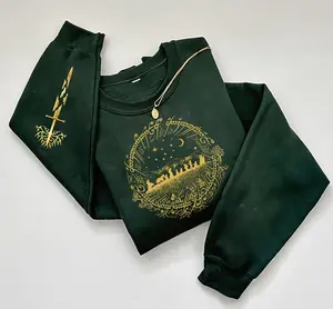 Lord of The Ring Shirt, LOTR Shirt, Misty Mountains Sweatshirt, Rings of Movie Power Shirt, Even Darkness Must Pass, Bookish Gift