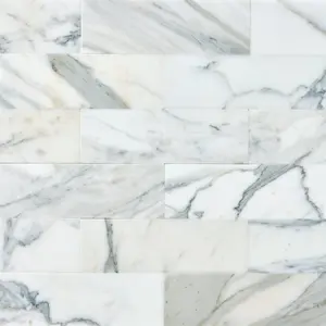 Calacatta Gold  4x12 Polished/Honed Marble Tile
