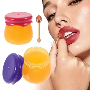 3/5pcs Reusable Lip Balm Travel Sub Bottles, Empty Lip Gloss Tubes, Mini Refillable Cosmetic Storage Pots for Makeup Divider Organizer