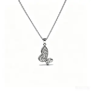 Butterfly Crystal Necklace – Symbol of Transformation & Positive Energy Butterfly Crystal Necklace – Symbol of Transformation & Positive Energy