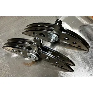 Heavy Duty Bear Claw Steel Hinges • Weld-On, Built-In Stops 250 gallon tank