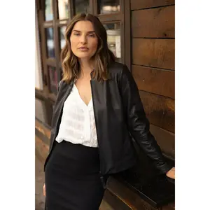 Mauritius Women's Soft Lambskin Leather Jacket