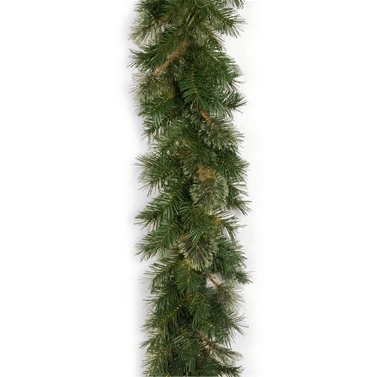 212 MAIN Unlit Mixed Cashmere Pine Artificial Christmas Garland, 9ft x 10in Classic Holiday Accessories, Bendable Wire & Metal Frame, Flame-Safe, Indoor Hanging Festive Home Gift