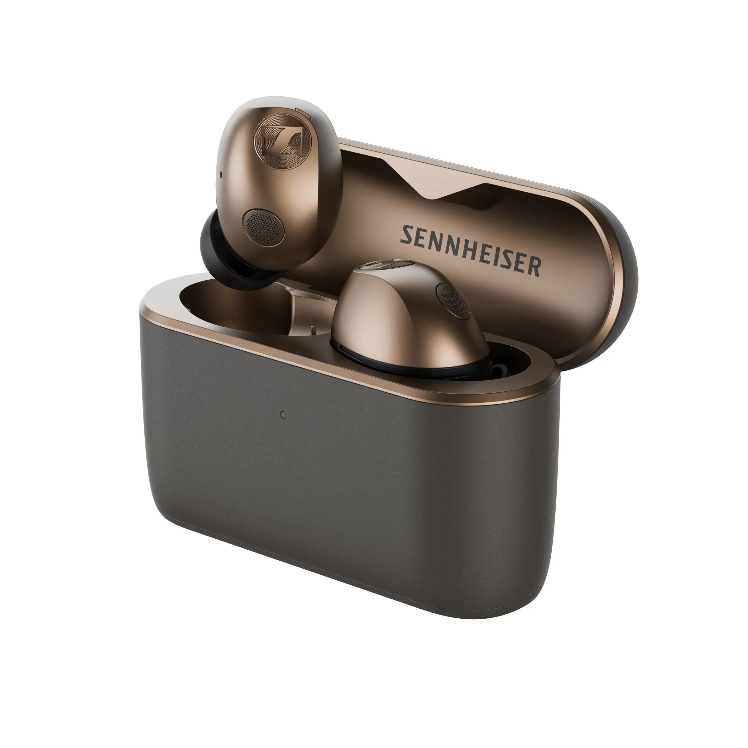 Sennheiser MOMENTUM True Wireless 5 Bluetooth Earbuds Adaptive Active Noise Cancellation 40hrs playtime, Replaceable Battery, IP 54 protection