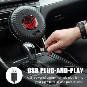 LED Windshield Warning Strobe Light Magnetic | Voice Control Round Emergency Flashing Lamp | Suction Cup Dash Mount Ambient Safety Alert | Universal Car Truck SUV UTV Off-Road 4x4