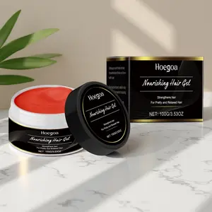 Hydrating Styling Hair Gel 100g, Repairs Dry Frizzy Hair, Lightweight & Refreshing, Nourishing Ingredients Like Glycerin & Vitamin E