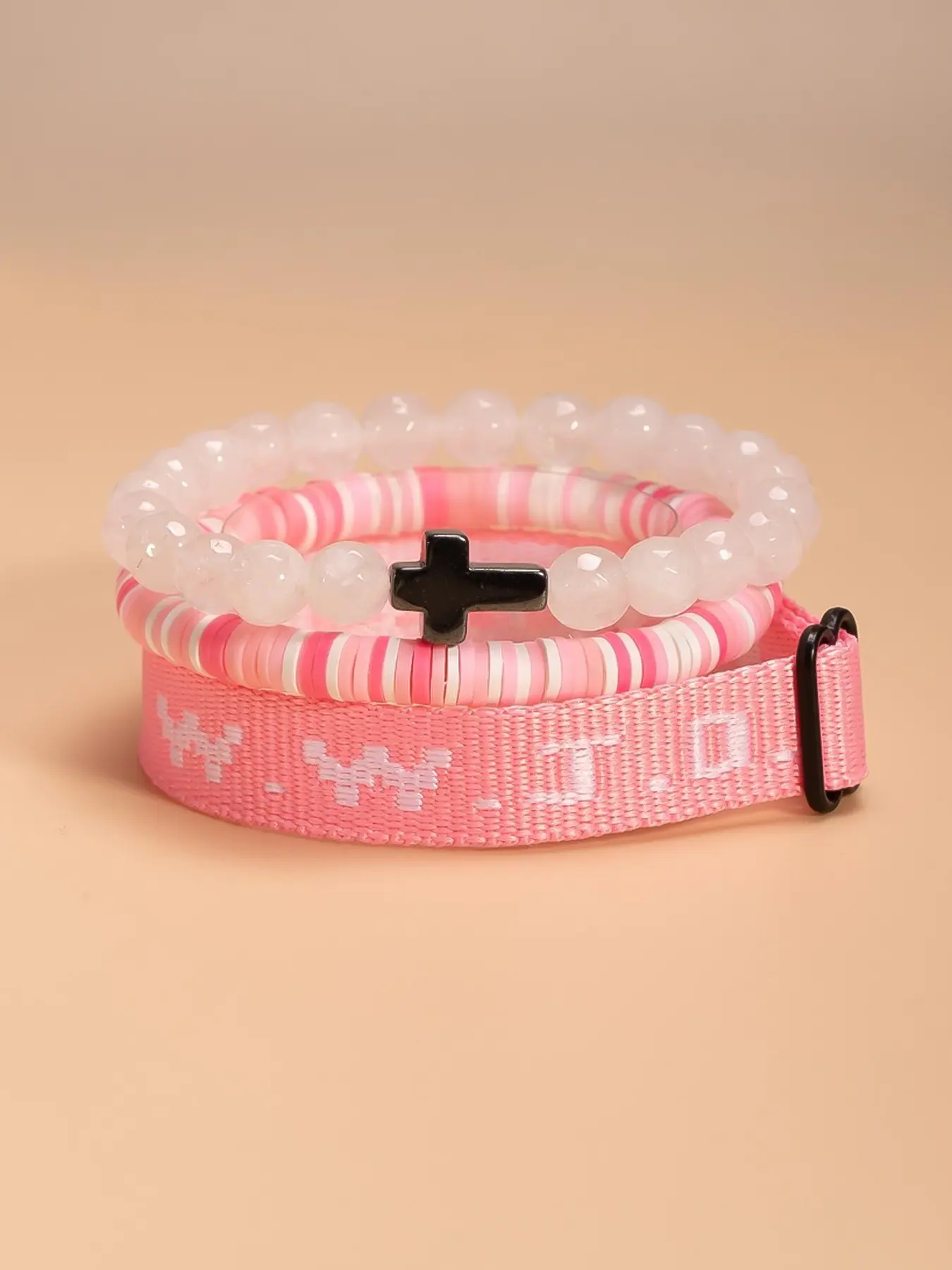 M11 White Faceted Semi-Precious Stone