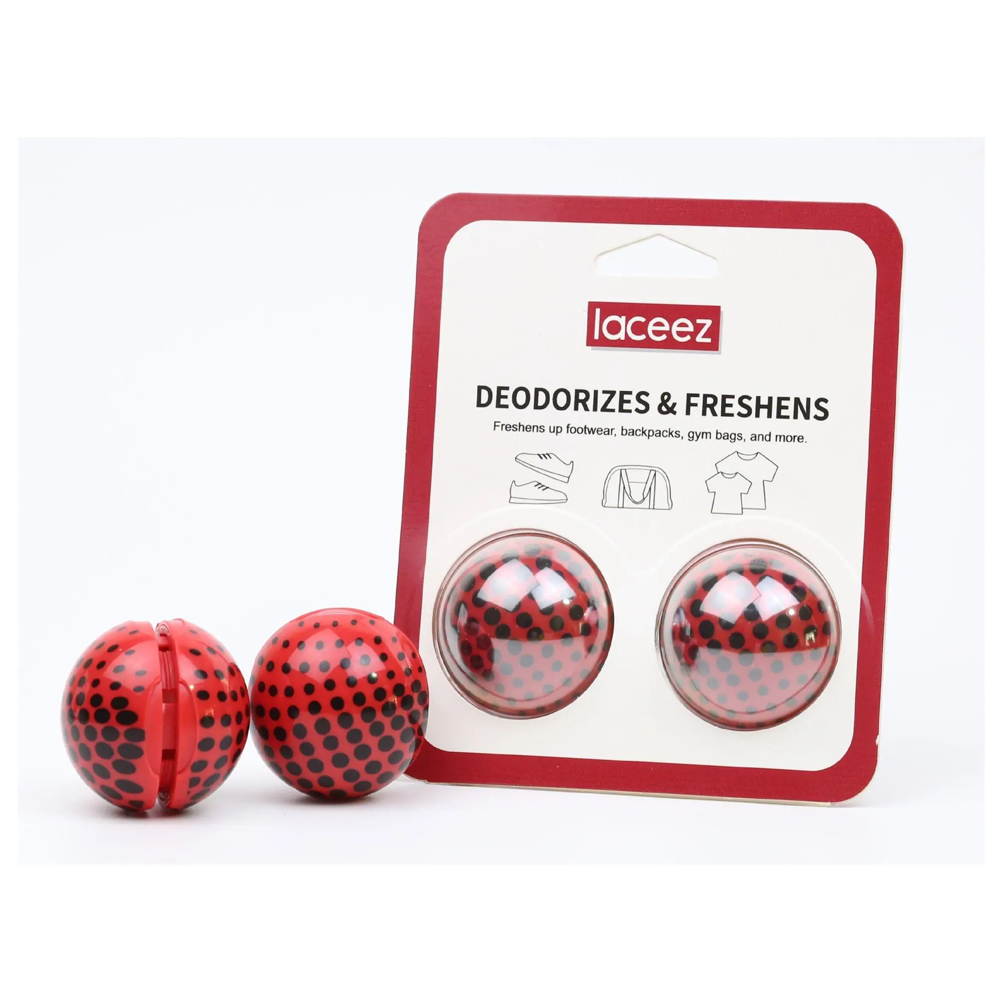 Laceez Deodorizing Balls 2 Pack Laceez Deodorizing Balls 2 Pack