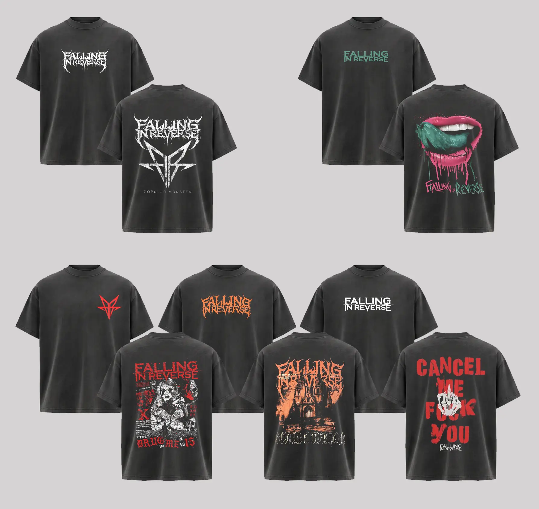 [Collection] ReTro Falling in Reverse Band T-Shirt ,Falling in Reverse T-shirt , Rock Band Shirt , Comfor colors T-Shirt , Rock Band Shirt, Retro Music Tee, Rock Music Lover Shirt, Vintage Band Shirts Casual Fabric Fit Top , Top Men's and Women's Clothing