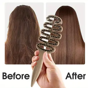 Shun Hair Comb - Anti-static, Helping Styling Massage, Styling Comb - Pine Tower Smooth Hair Comb
