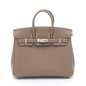 Pre-owned HERMÈS Calfskin Shoulder Bags Hermes Birkin25 Togo