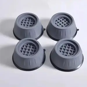Washing Machine Foot Pad, Universal Anti-slip Shock Absorbing Base for Washers Dryers Refrigerators, Multi-functional Heightening Feet Pad