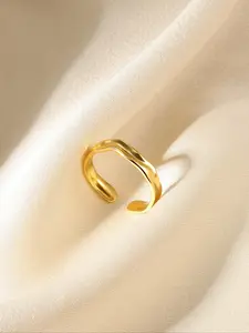 Minimalist Plain Color Geometric Design Stainless Steel Ring, Fashion Rings, Fashionable Jewelry for Women & Men for Party, Daily Clothing Decor, Trendy All-match & Exquisite Jewelry for Birthday Gift