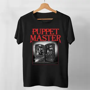 Puppet Master Retro Movie T Shirt Gift Tee For Men Women Graphic Trending Unisex Youth Unique Tees