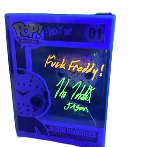 Funko Pop Jason Voorhees signed by Kane Hodder