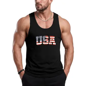 Men Tank Top Beach Summer Hawaii Vacation Plam Tree Graphic Workout Muscle Sleeveless Shirts for Men