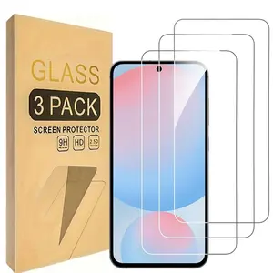 Samsung Galaxy S25 Fe Smartphone Screen Protector, Tempered Glass Design, Case Friendly Protective Scratch-Proof Protection, Bubble-Free Installation