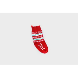 Pleasures Naughty Holiday Stocking (Red)
