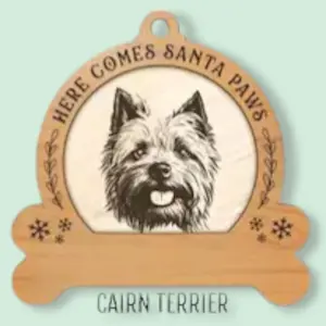 Cairn Terrier Personalized Funny Ornament