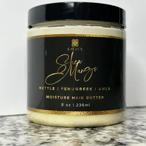 Shea Mango Moisture Hair Butter - Silicone Free Organic