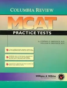 USED-Columbia Review McAt Practice Tests by Stephen D. Bresnick (Paperback)